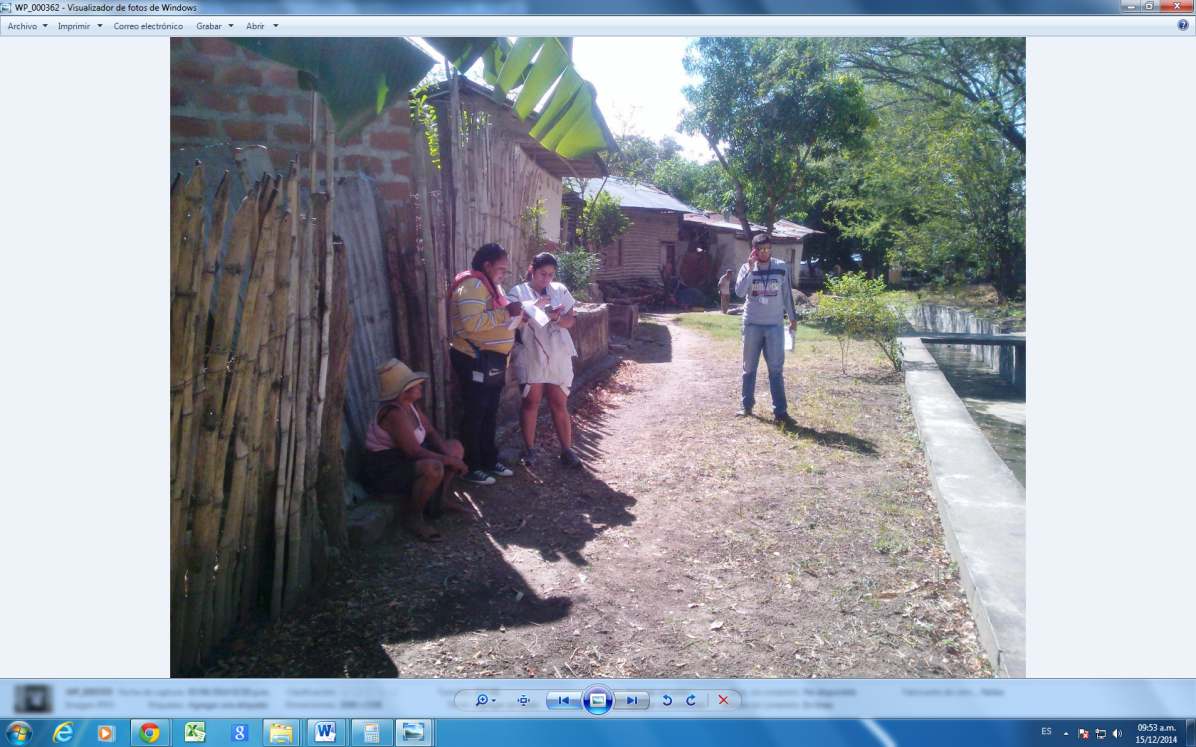 Captura de Información en campo